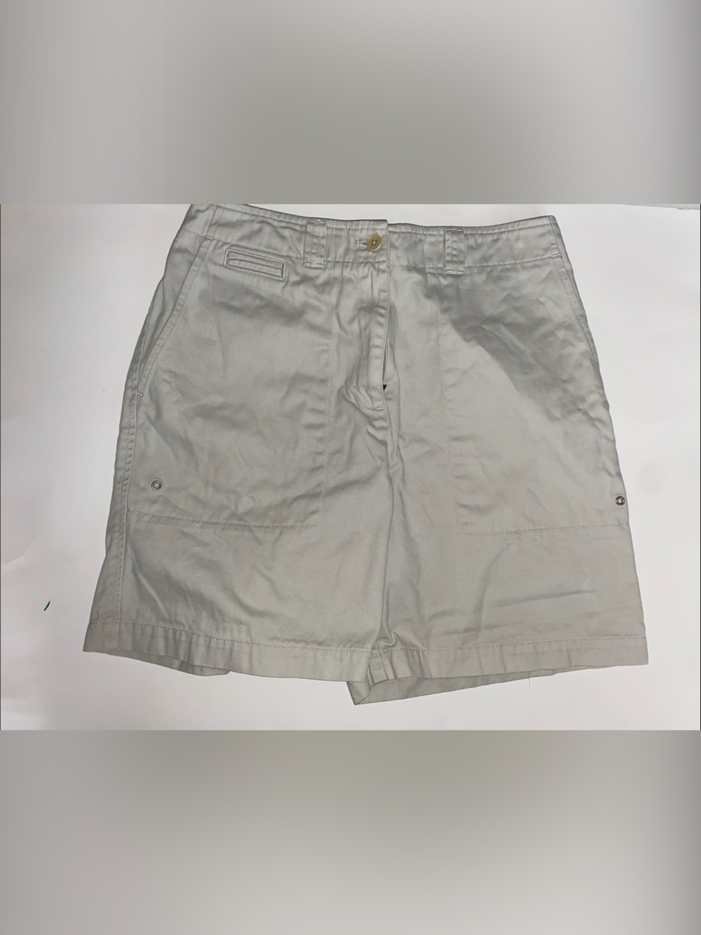 Ralph Lauren Women's Cargo Shorts - Light Gray